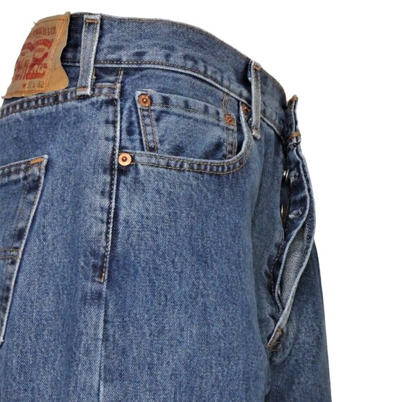 Levi's Relaxed Fit Men's Jeans in Blue - Picture 8 of 9